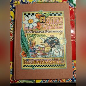 Mary Engelbreit Book "Mother O' Mine" A MOTHER'S TREASURY Poetry& Sayings Gilded